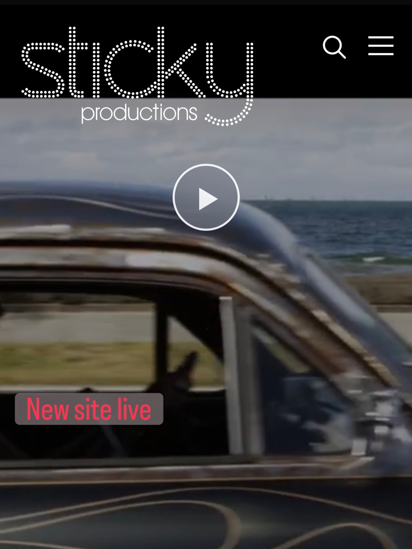 Many thanks to @mattdwyermusic and @orasy for helping to put the finishing touches on the new website…. stickyproductions.com